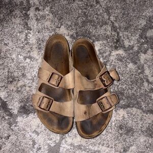 birkenstock arizona size 44 Brown Double Strap Sandals